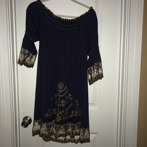 Off the shoulder dress